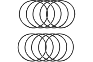 UXCELL sourcingmap Nitrile Rubber O-Rings 78mm OD 71mm ID 3.5mm Width, Metric Sealing Gasket, Pack of 10