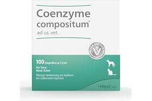 Coenzyme compositum ad us. Vet. 100 Ampullen. Bestandteil der SUC-Kombination | Natürliches Tierarzneimittel für Hunde und Katzen | Made in Germany