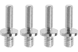 Be In Your Mind 4 szt. 1/4 męski na męski adapter śrubowy M5 adapter śrubowy do statywu adapter śrubowy aparat konwerter akcesoria do statywu monopod głowica kulowa stojak świetlny