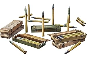 MINIART Mini Art 35398 1:35 DT. 7,5cm PaK40 Munitionski. Set 1 - Reproduction fidèle, modélisme, kit Plastique, Bricolage, Loisirs créatifs, Collage, kit modèle, à Assembler, Non Peint