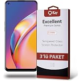 KZY İLETİŞİM Oppo Reno 5 Lite ile uyumlu Temperli Ekran Koruyucu Kırılmaz Cam Ekonomik 3'l&uuml; Paket