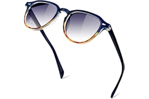KANASTAL Gafas de Sol Polarizadas Montura TR90-Acetato con Estuche de Cuero para Mujer y Hombre Protección UV400, Conducir, Uso Diario, Viajar