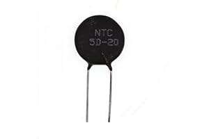 HUABAN 10 piezas NTC 5D-20 5 Ohm MF72 tipo de calor directo de potencia negativo coeficiente de temperatura termistor 20%
