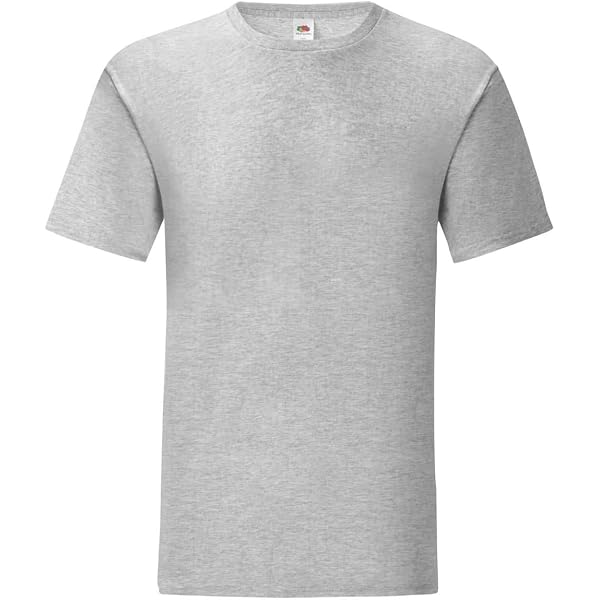 Fruit Of The Loom Baseball T-Shirt In Weiß/Rot - Bequemes Shirt Mit Raglan-Ärmeln, Größe XL