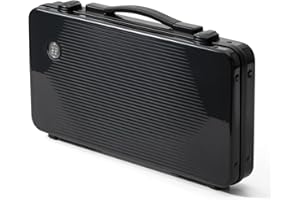 SLOWPLAY Godel Poker Chip Case | High-end Carrying Case, Full Protection for Poker Chips, German Polycarbonate Shell, Super Portable & Sturdy (300pcs Chips Capacity, for 39/40mm Chips)