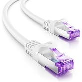 deleyCON 30m CAT7 Network Cable - 10 Gigabit - RJ45 Ethernet Patch (Copper, SFTP PiMF Shielding) - for Highspeed LAN DSL Swit