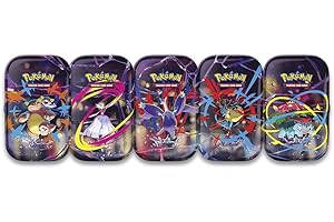 BANDAI Pokémon – Mini Lata Coleccionable TCG Septiembre 2025 | 2 Sobres de Cartas Pokémon + Moneda Metálica + Tarjeta Especial de Arte | Juego de Cartas Coleccionables Oficial en Español PC10031