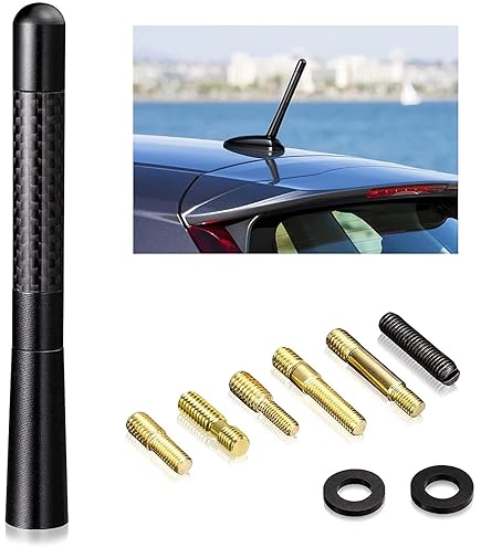 Alca Dachantenne Für Fiat - 20cm Ovalantenne Mit M5 Gewinde Für Besseren Radioempfang