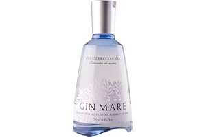Gin Mare - Der mediterrane Gin - würzig-aromatisch inspiriert von der einzigartigen Geschmackswelt der Mittelmeerregion - 0.7