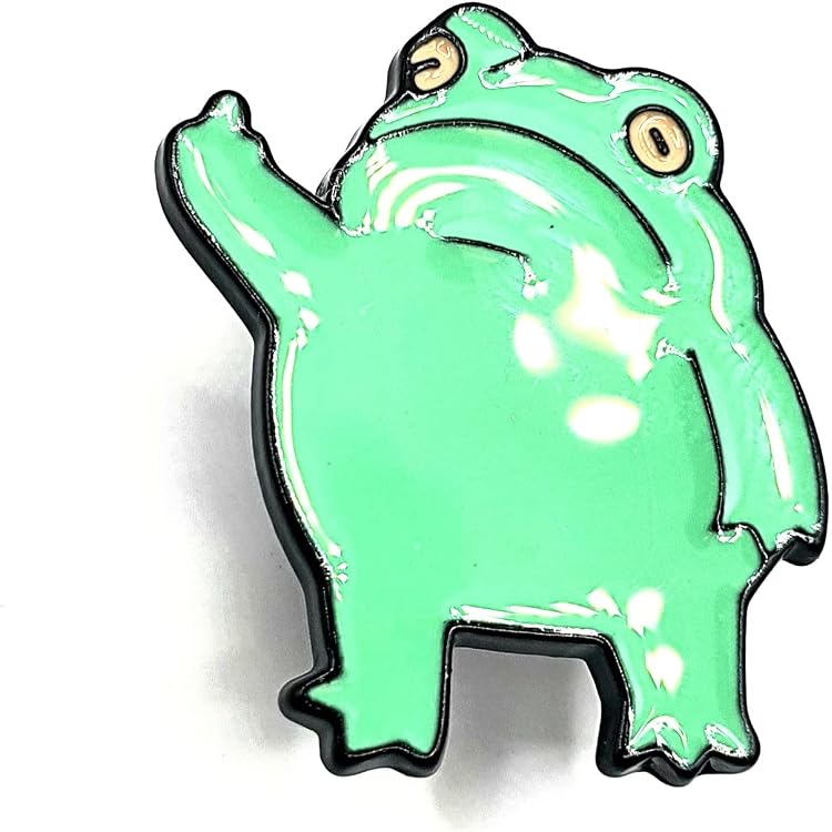 LGBT Regenbogen Anstecknadel „Love Is Love“ – Frosch-Motiv, Aus Metall & Emaille, Für Jacke Oder Tasche