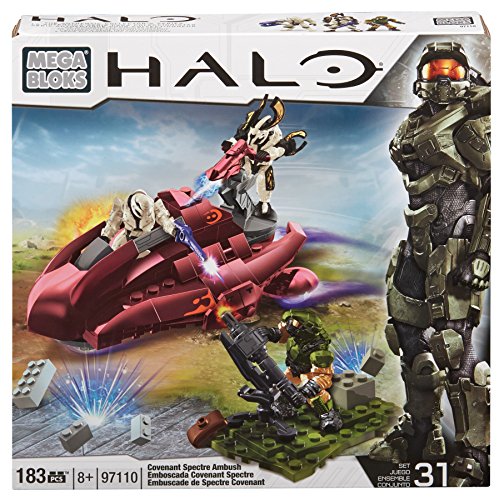 Preisvergleich Produktbild Mega Bloks 97110 - Halo Covenant Spectre Ambush