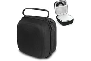 WAVATA Custodia rigida per Apple Mac mini M4, custodia rigida progettata per Mac mini M4 / M4 Pro Chip 2024, custodia con design antiurto, per viaggi e ufficio (nero)