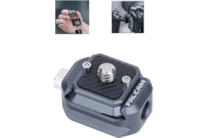 EACHSHOT Kit d'adaptateur de filetage FALCAM F22 V2 Adaptateur de montage de caméra à plaque à dégagement rapide de base compatible avec l'OTAN