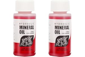 TerchPilet Olio minerale per freni bici ad alte prestazioni, 120 ml, ideale per sistemi frenanti idraulici Shimano e Tektro, per freni a disco idraulici MTB/bici da strada
