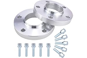 Dhouse 2PCS Wheel Spacers 15mm Aluminum Alloy Wheel Spacers Shims for BMW 3 Series E36 E46 E90 E91 E92 Hubcentric