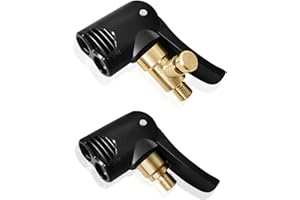XULEGGNK Französisches Ventil Adapter 2 Stück, Adapter Französisches Ventil, Autoventil Hebelstecker, Hebelstecker Autoventil, Autoventil Hebelstecker Adapter, Fahrradventil Adapter