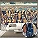 Produktbild great-art Fototapete New York City Skyline - Wandbild Dekoration Sonnenuntergang Manhattan Amerika USA Deko Big Apple NYC I Foto-Tapete Wandtapete Fotoposter Wanddeko by 336x238 cm