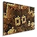 Produktbild Feeby. Wandbild - 1 Teilig - 80x120 cm, Leinwand Bild Leinwandbilder Bilder Wandbilder Kunstdruck, LEGO, MODERN, BRAUN
