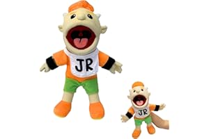 OKDANCE Jeffy Hand Puppets for Kid Jeffy's Classmates JR Hand Puppet Toys to Role Play Cute Cartoon Puppets for Adults Kids Interactive Performance Storytelling(JR)