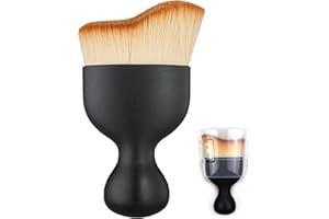 BESMRPG Car Interior Cleaning Brush,With soft bristles brushes,Ergonomic handle,plastic non slip groove design duster brush,for vehicle interior detailing airconditioning vents dashboards seats panels,dusting