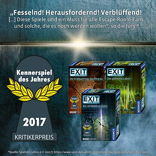 KOSMOS 691721 EXIT - Das Spiel - Der Raub auf dem Mississippi, Level: Fortgeschrittene, Escape Room Spiel - 4