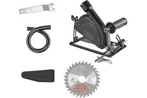 SUREH Support de Meuleuse D'angle Support de Meuleuse Support de Coupe, Couvercle de Protection de Support de Coupe Spécial, Base de Meuleuse D'angle Réglable pour Meuleuse D'angle de 100 Mm à 125 Mm(#2)