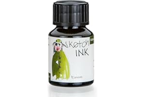 EDUCATES Rohrer & Klingner sketchINK Schreib- und Zeichentinte - 50ml Flakon - Smaragd | Emma