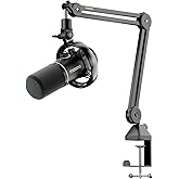 MAONO PD200W Hibrit Kablosuz Podcast Mikrofon, PC i&ccedil;in XLR USB Dinamik Mikrofon Seti, Bom Kolu, Yazılım, G&uuml;r&uuml;lt&uuml; Engelleme, V