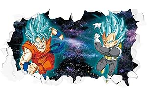 JUNBAOYYDS Autocollant mural pour chambre à coucher, décoration murale autocollante d'enfant, affiche d'anime, Muraux Anime Décoration de la Chambre des Enfants (10208)