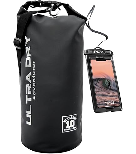 Cressi dal 1946 - Ocelot Dry Bag - Borsa Stagna Impermeabile Unisex da Mare, Barca e attività Acquatiche, Disponibile Piccola, Media e Grande, Blu/Azzurro 20 L