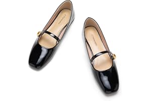 C.Paravano Ballerine Donna Punta Quadrata | Mary Jane Ballerine da Donna