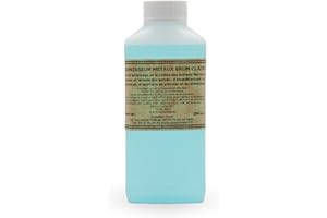 Comptoir d'Art - Brunisseur Métaux (0805) - Cuivre - Bronze - Laiton - Zinc - Nécessite Neutralisant (0804) pour application sur Métaux Ferreux (Brun Clair, 250mL)