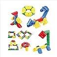 LitTOLS - STEM Crooked Building Blocks 3D Interlocking Puzzle Game Toys for Kids to Play and Learn