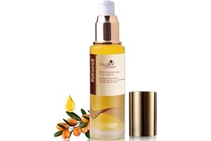 Karseell MACA CARE SYSTEM Sérum Capilar Profesional Aceite de Argán Karité Hidratante Reparador Brillo Antifrizz Cabello Seco Dañado Teñido Rizado Alisado Nutritivo Puntas Abiertas Sin Sulfatos 50ml