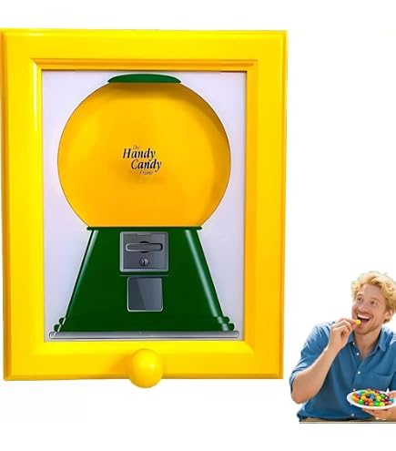 Cadre Photo Distributeur De Bonbons – Distributeur Automatique De Gommes Amusant, à Poser Ou Accrocher, Design Créatif