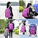 YuHan Oxford Baby Diaper Bag Nappy Backpack Change Pad Insulation Bag Fit Stroller Grey