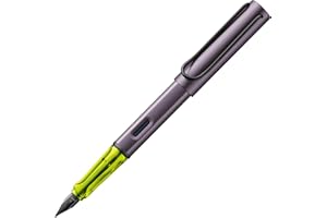 LAMY AL-star aubergine - Fountain Pen with ergonomic grip & polished steel nib in size M - lightweight aluminum body - including LAMY T 10 blue cartridge - Right-Handed