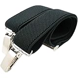 Olata Junior/Childrens 5-12 yrs fully adjustable Elasticated Clip on 'Y' Braces/Suspenders