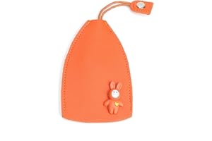 ANGLERFISH Unisex Cute Fruits Pull Type Key Bag,PU Leather Key Wallets Housekeepers, Car Key Holder Case,Car Key Case for Men Women