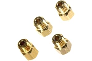 TEZLA Kit di conversione GPL 4 getti/ugelli confezione 1 x 50, 2 x 70, 1 x 87 filettatura M6 x 0,75