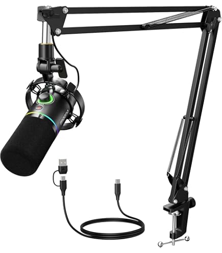 Audio-Technica AT2040USB Dynamic USB Microphone, Black : Amazon.in