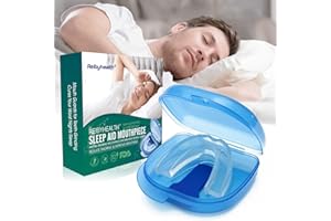 WAGISLEEP Gouttiere Dentaire Bruxisme Pour Le Moulage Des Dents, Dispositifs Anti Ronflement Protecteurs Buccaux Sans Bpa, Dents La Nuit Pour Problemes De l'Atm-Grincemen, Protéger Vos Dents Bon Pour Le Sommeil