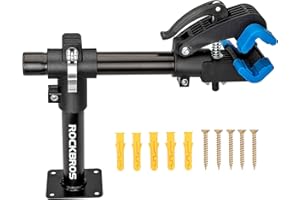 ROCKBROS Soporte de Reparación en Pared para Bicicleta Caballete de Montaje Ajustable Estante de Exhibición Max.25KG