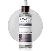 Dr.Melaxin Peel Shot Glow Black Rice Exfoliating Ampoule 80ml Exfoliating Gentle Daily Exfoliating Face and Body Dead Cell Ex