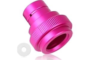 JOLIGAEA CO2 Schnelladapter für Duo-Quick Connect QC, Art und Terra, Ersatz für den CO2-Zylinder TR21-4 Außengewinde, CO2-Adapter Zubehör