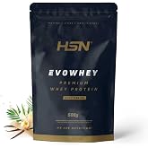 HSN Evowhey Protein | Caribbean Vanilla 500g = 17 Shots per Whey Protein Concentrate | 100% Whey Protein Concentrate (WPC) |