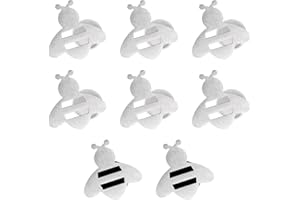 Leiptes Set di 8 Pesi per Tovaglia Pesi Magnetici della Tovaglia Forma di Ape Fermatovaglia da Tavola in Acciaio Inox Fermatovaglia Magnetica per Tavoli da Pranzo Familiari, Picnic All'aperto