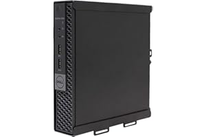 HumanCentric supporto compatibile con Dell OptiPlex Micro Form Factor, VESA sotto scrivania e montaggio a parete compatibile con MFF 3040, 3046, 3050, 3060, 3070, 3080, 5050, 5060, 5070 e altri