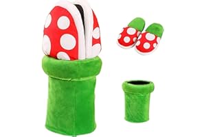 RecontraMago Zapatillas de Estar Por Casa - Pantuflas Super Cómodas - Talla Única Mario Bros - Originales - Regalo Divertido y Único