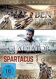 gladiator dvd cover  Ben Hur / Gladiator / Spartacus [4 DVDs]